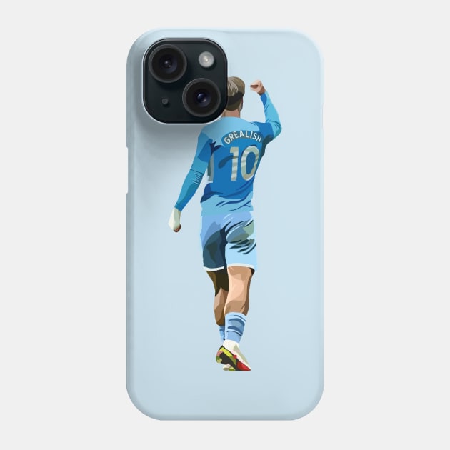 Jack Grealish Phone Case by Webbed Toe Design's