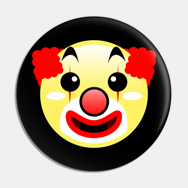 Clown Emoji Clown Emoji Pin Teepublic