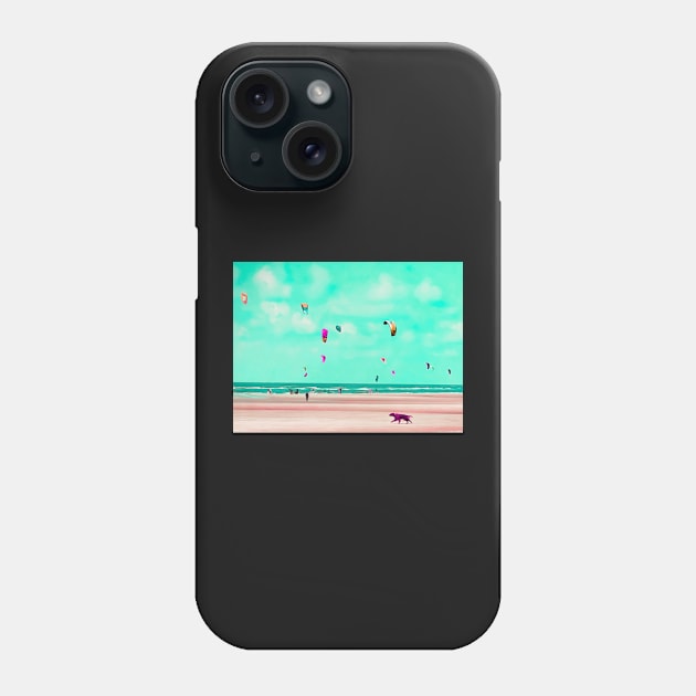 Kite Beach No. 2 Phone Case by asanaworld