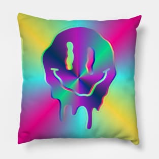 Psychedelic Smile Pillow