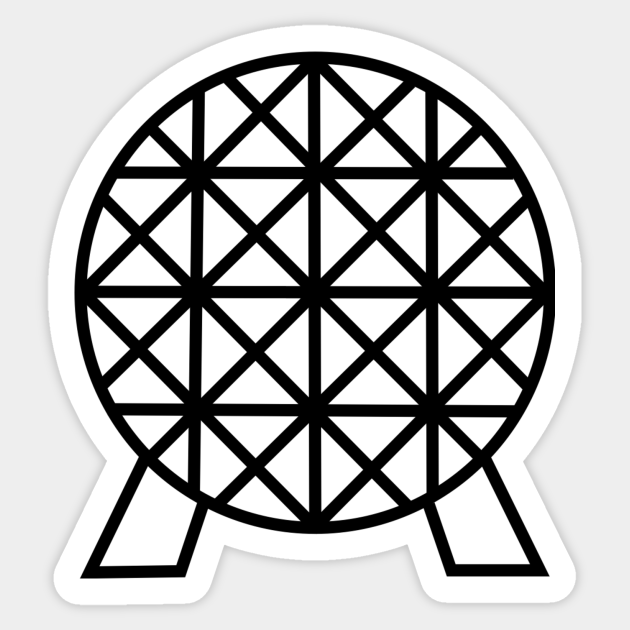 Spaceship Earth Black Epcot Sticker Teepublic These black and white luts are designed for applying soft matte tones to your footage, adding highlights and blue tints, subtly adjusting shadows, create a stunning faded effect. spaceship earth black