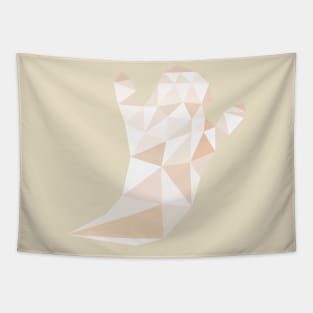 Low Poly Ghost Tapestry