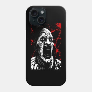 Art the clown terrifier slasher horror movies Phone Case