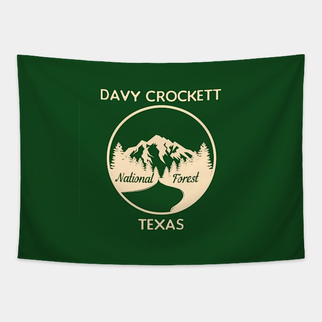 Davy Crockett National Forest Texas Tapestry by Compton Designs