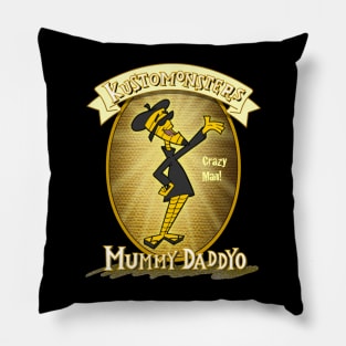 Mummy Daddyo_2_Kustomonsters Pillow