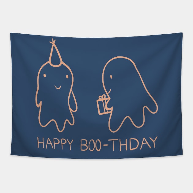 Happy Boo-thday! Tapestry by sadsquatch