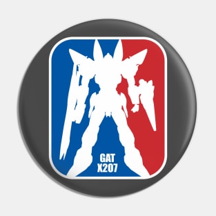 gundam gat x207 nba logo baskelball Pin