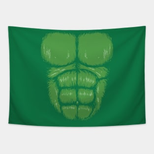 Green Beast Chest Tapestry