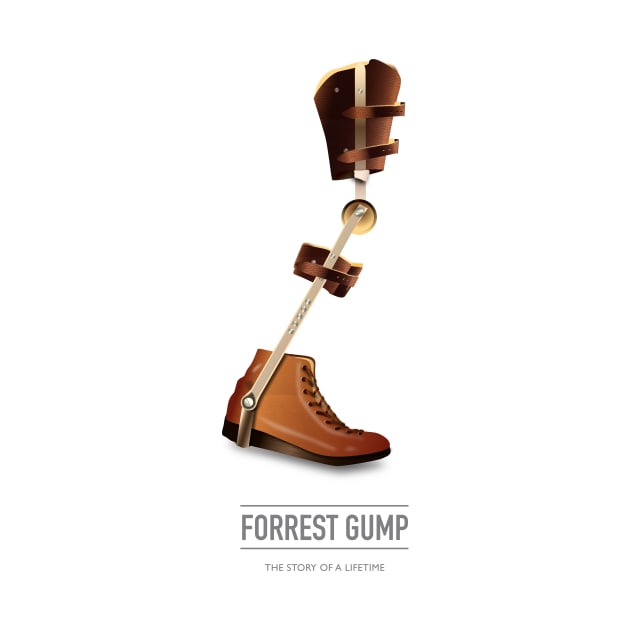 Forrest Gump - Alternative Movie Poster by MoviePosterBoy