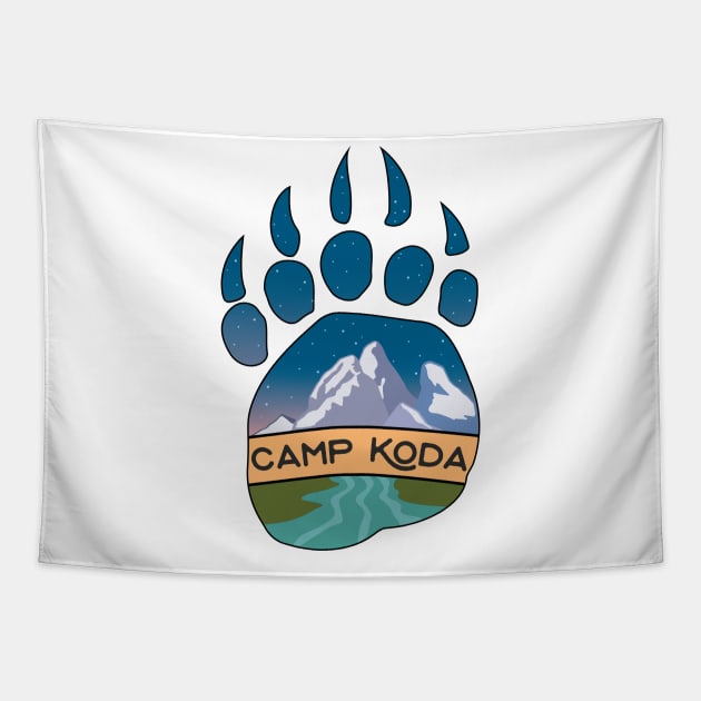 Camp Koda Tapestry by riddiols