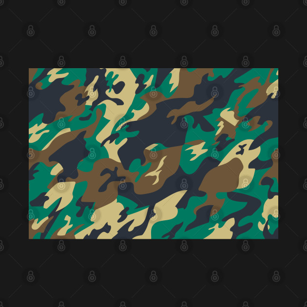 Discover CAMO MILITARY GREEN - Camo - T-Shirt