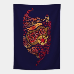 AMERICANA - Music with a Heart Tapestry