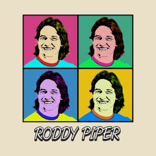 roddy piper 80s Pop Art Style T-Shirt