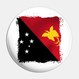 Papua New Guinea artwork Pin