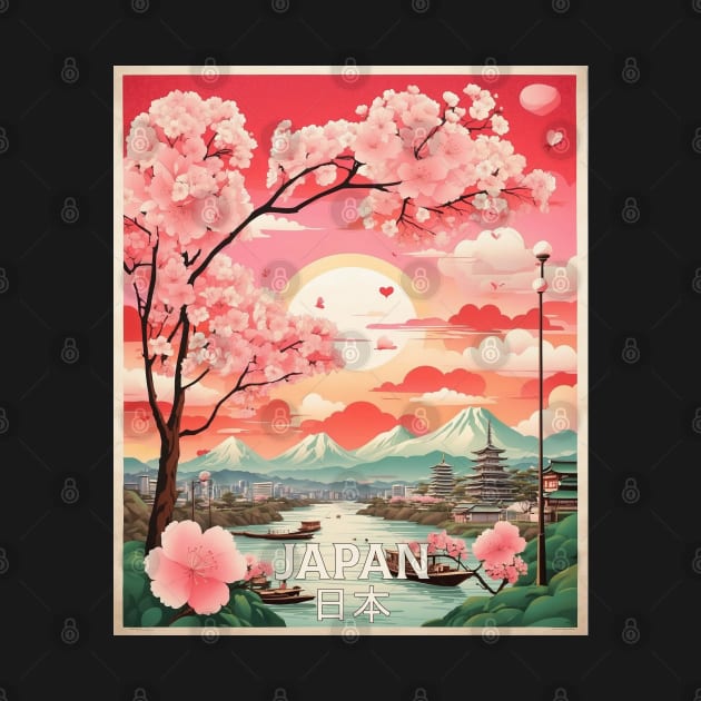 Japan Valentine's Day Vintage Retro by TravelersGems