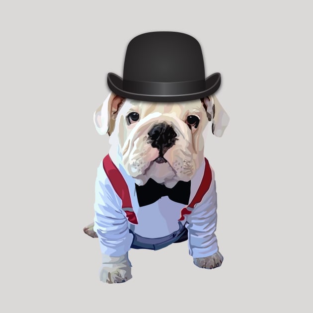 Bulldog Hat by thedailysoe