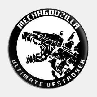 Mecha godzilla Ultimate Destroyer Pin