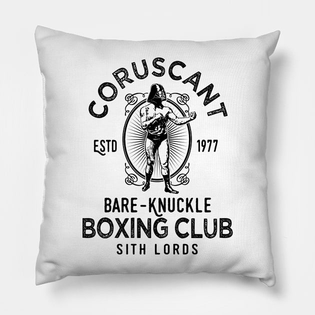 May the 4th - Bare-knuckle boxing 3.0 Pillow by ROBZILLA