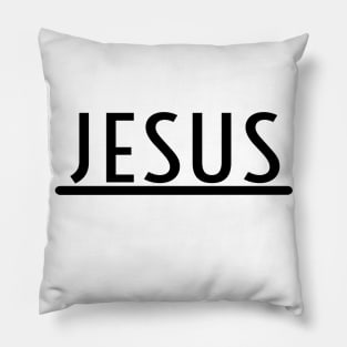 Jesus Name Religious Christian Pillow