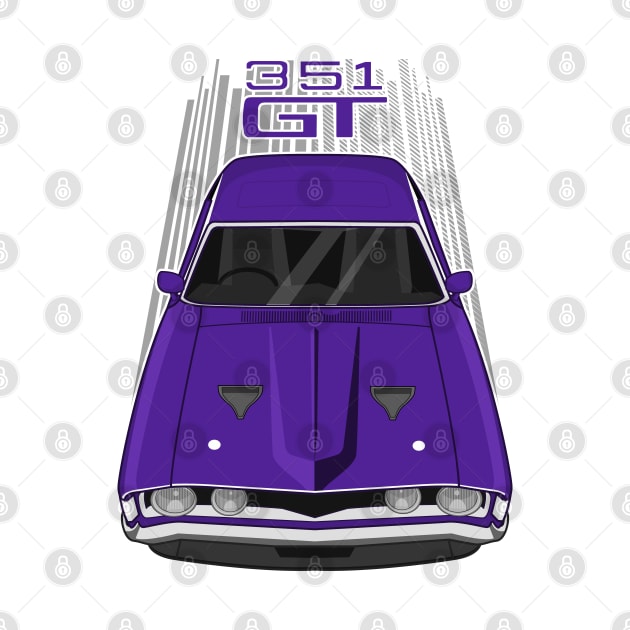 Ford Falcon XA GT 351 - Purple by V8social