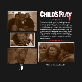 Child's Play (1988) Synopsis Design T-Shirt