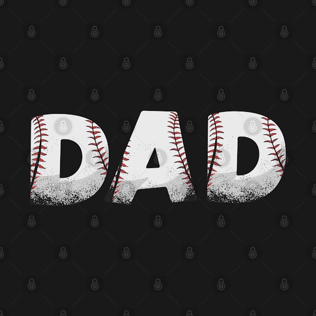 Baseball Softball Dad Fathers Day Father Sports Parenting by Sassee Designs