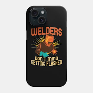 Funny Welder Welding Distressed Retro Vintage Style Design Phone Case