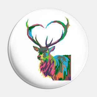 deer love Pin