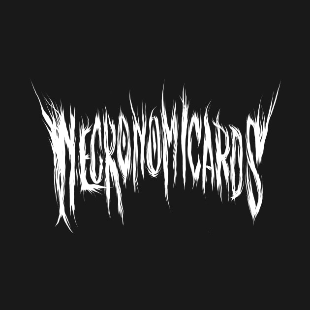 NecronomiCards - Metal logo by andyhuntdesigns