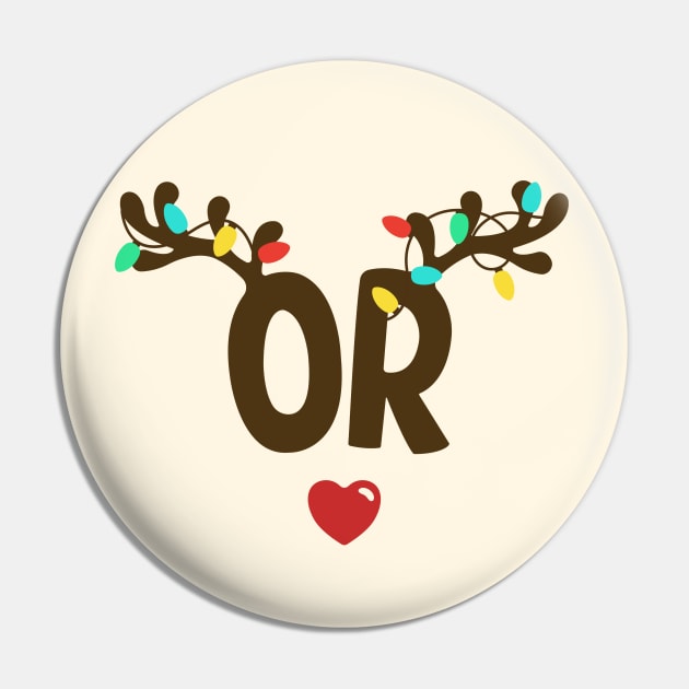 OR Nurse Christmas Pin by JunThara