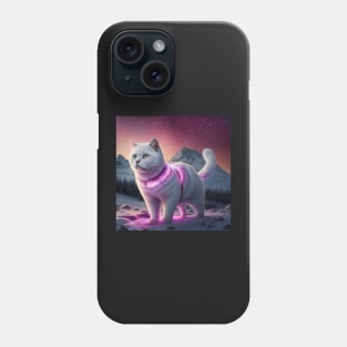 Artic White British Shorthair Phone Case