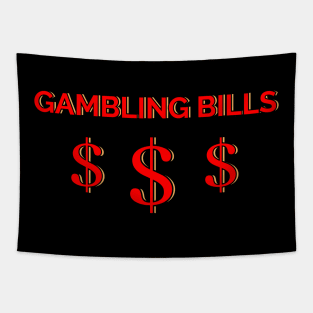 Bill gambling Tapestry