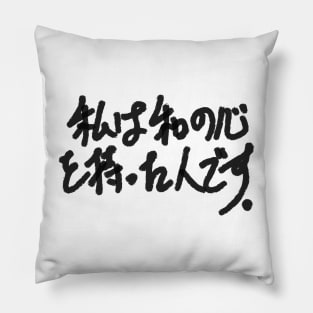 watashi wa wa no kokoro wo motta hito desu Pillow