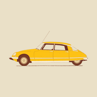 Yellow Ride of the Retro Future T-Shirt