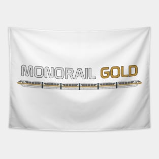 Monorail Gold Tapestry