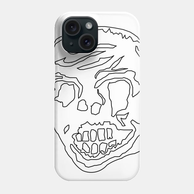 Scary Zombie Phone Case by Bongonation