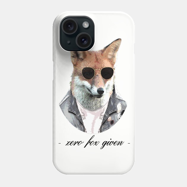 Zero fox given Phone Case by Ward