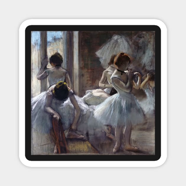 Dancers by Degas Magnet by MurellosArt