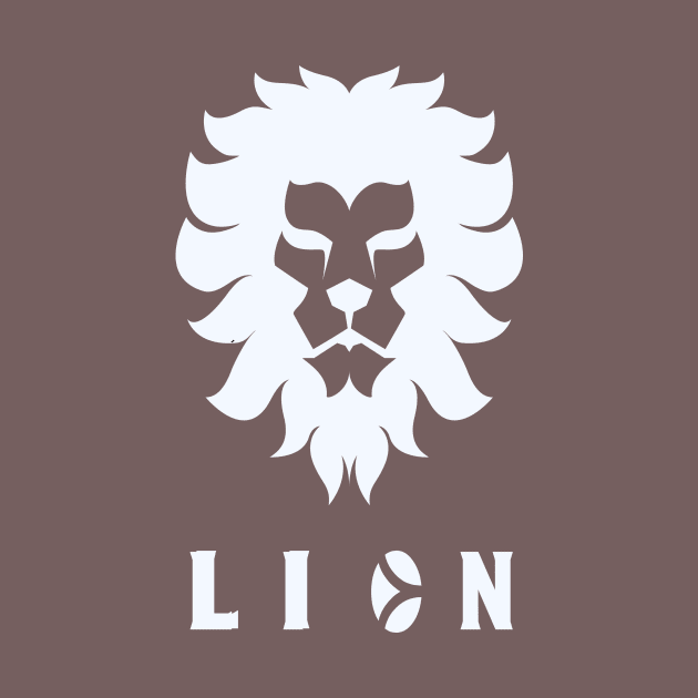 Lion T Shirt by Colourful Hand