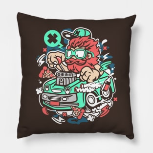 Speedster hipster Pillow