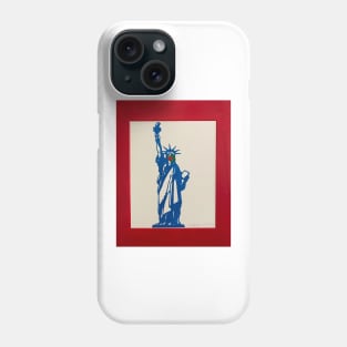 Lady with a Mask Phone Case