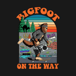 Bigfoot skateboard T-Shirt