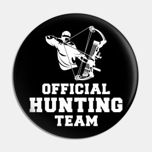 Hunt for Chuckles - Official Hunting Team Tee: Bagging Laughs in the Wilderness! Pin