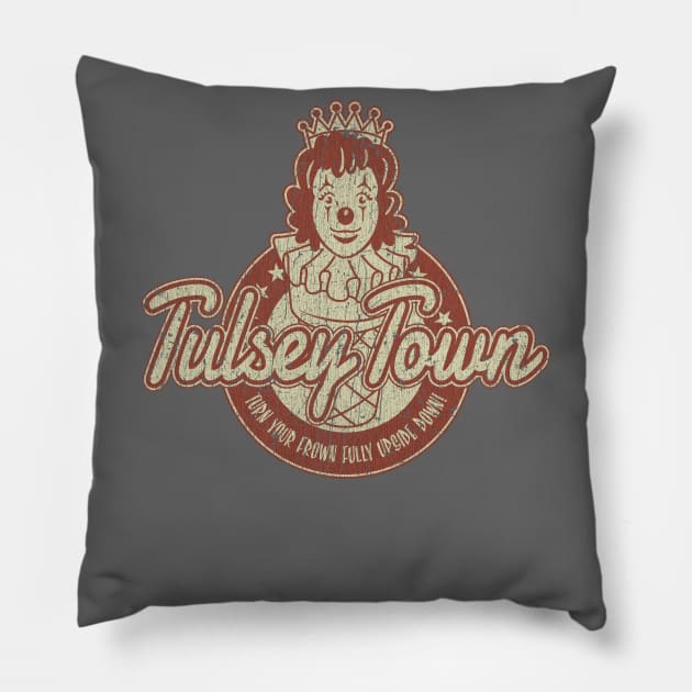 Tulsey Town Ice Cream 1940 Pillow by JCD666