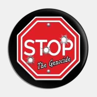 Stop the Genocide Pin