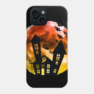 best gift for halloween costume creepy hunted house shirt Phone Case