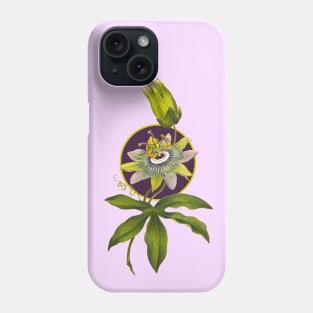 Passion fruit flower Phone Case