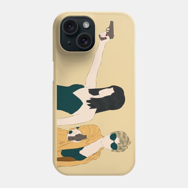 Zulema & Maca - Via A Vis Phone Case by LiLian-Kaff