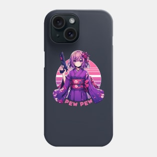 Shooting Anime girl Phone Case