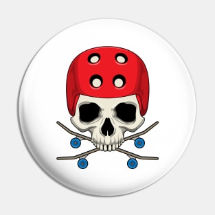 Skull Skater Skateboard Sports Pin